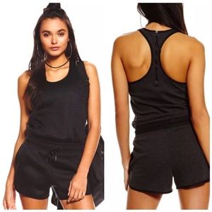 workout romper shorts